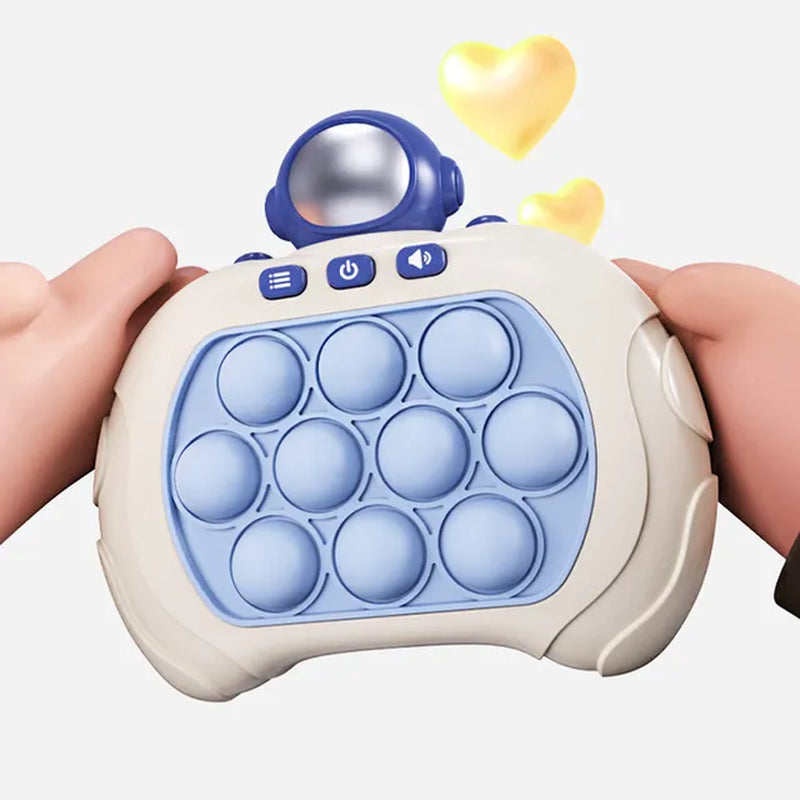 Pop Quick Push Bubbles Game Machine Kids Cartoon Fun Whac-A-Mole Squeezing Toys anti Stress Sensory Bubble Pop Fidget Toy Gifts